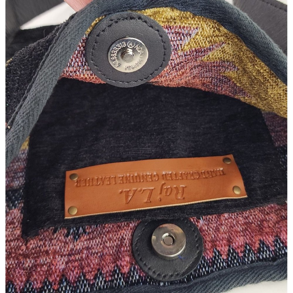 Raj LA Purse Womens Aztec Pattern Southwestern Boho Hippie Crossbody Shoulder - Picture 6 of 16